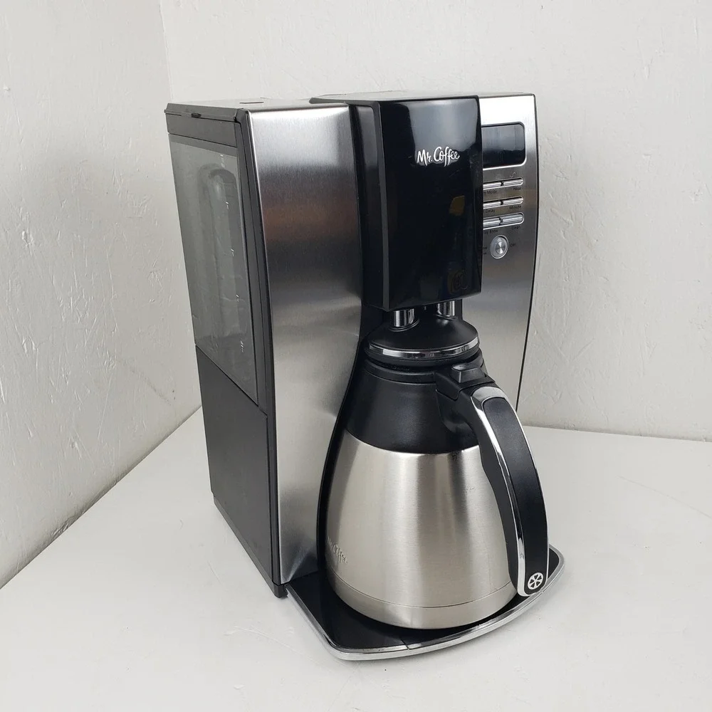 Mr. Coffee BVMC-PSTX91 10-Cup Thermal Programmable Coffee Maker Stainless Black